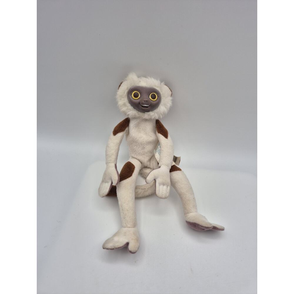 Vintage Disney Dinosaur Suri Lemur Plush 10" Star Bean Vinyl Face Mattel